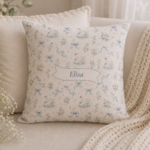 Nome Personalizado Cottagecore Swan Lake Vintage P