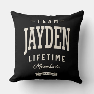 Almofada Nome Personalizado do Membro do Tempo de Vida do T
