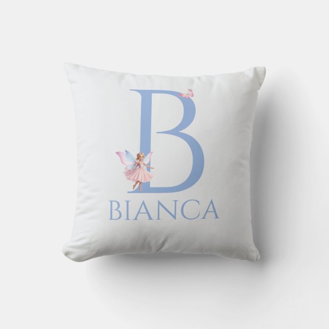 Almofada Nome Personalizado Minha Pequena Fada (Frente)