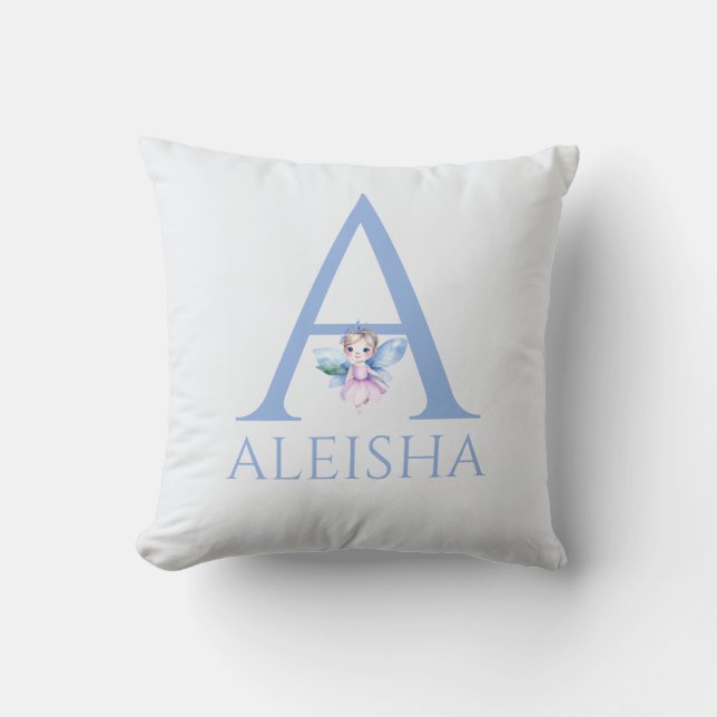 Almofada Nome Personalizado Minha Pequena Fada (Frente)
