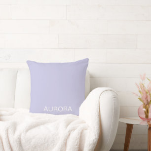 Almofada Nome Personalizado Misty Lilac -