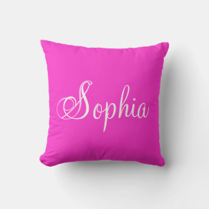 Almofada Nome Personalizado Princesa Sophia Travesseiro