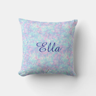 Almofada Nome personalizado Tie & Die