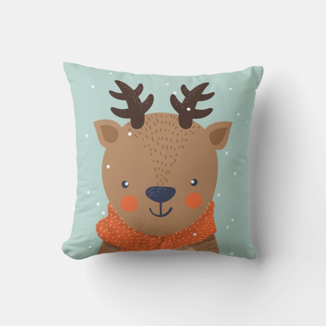 Almofada Nome personalizado travesseiros decorativos de ani (Frente)