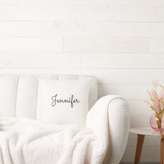 Almofada Nome pessoal personalizável, Nome pessoal