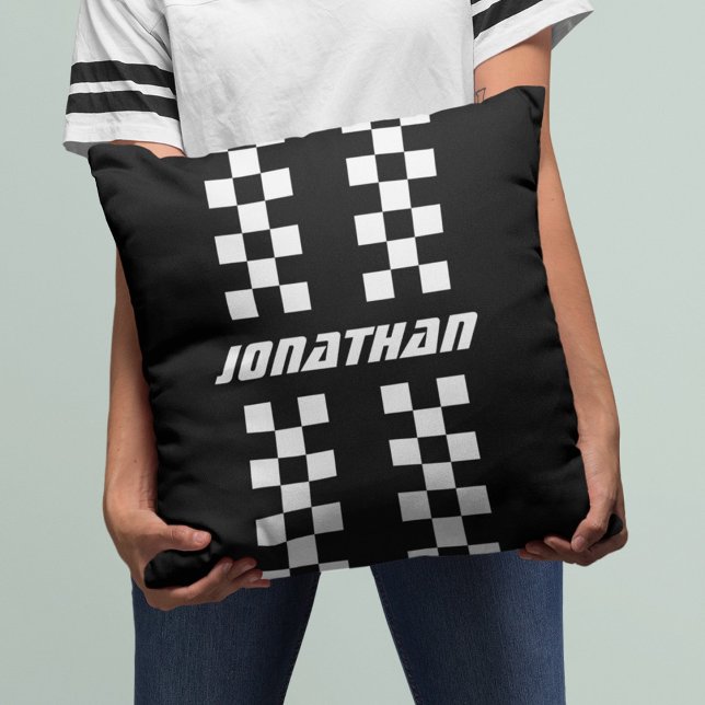 Almofada Nomeie Cores Totalmente Personalizadas com Linhas  (Criador carregado)