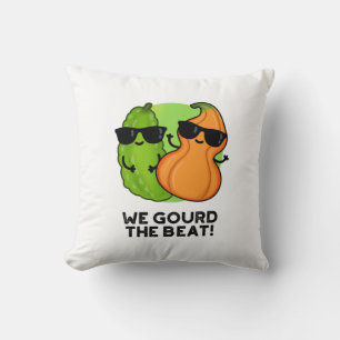 Almofada Nós Arranjamos O Beat Cute Veggie Pun