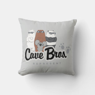 Almofada Nós Bare Bears - Irmãos Cavernas. Representar