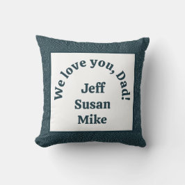 Almofada Nós te amamos, Pai!