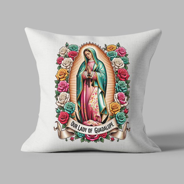 Almofada Nossa Senhora de Guadalupe (Criador carregado)