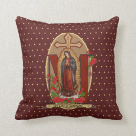 Almofada Nossa Senhora de Guadalupe Papais noeis Maria Virg
