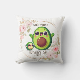 Almofada Nosso primeiro Dia de as mães