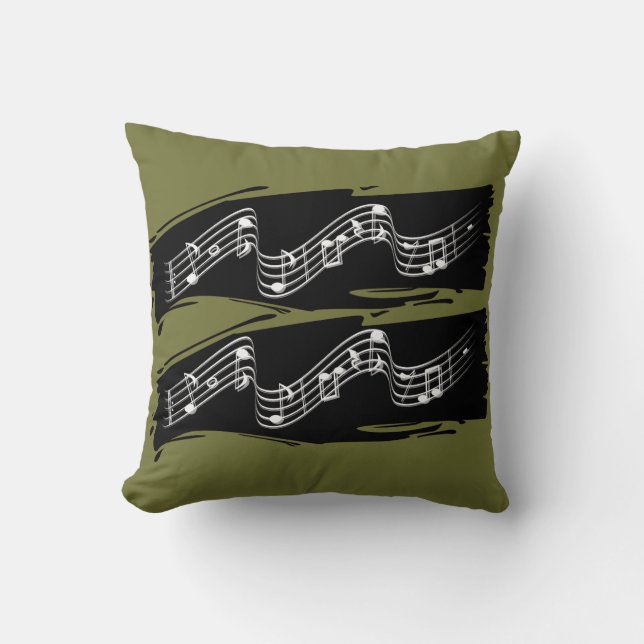 Almofada Notas musicais (Frente)