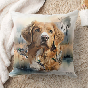 Almofada Nova Escócia Duck Tolling Retriever, Arte