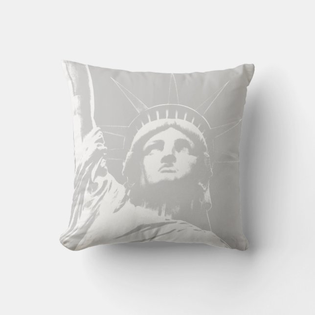 Almofada Nova Iorque, Souvenir NY Estátua do Travesseiro da (Frente)