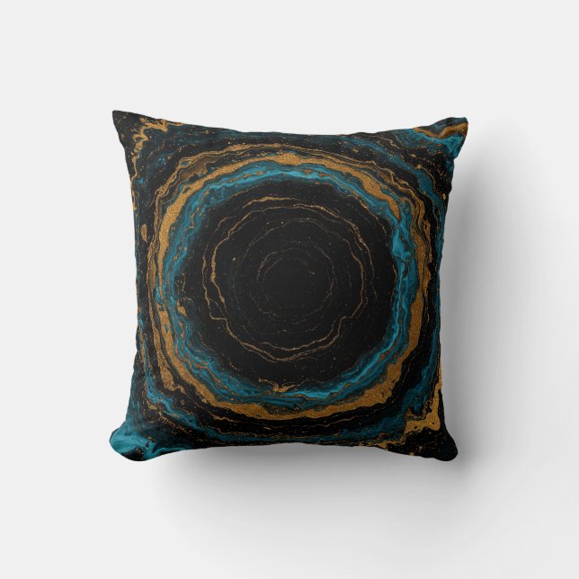Almofada Núcleo de mármore Ecliptado - Design de Travesseir (Frente)