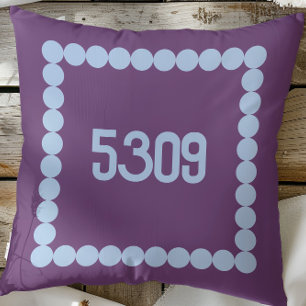 Almofada Número do Quarto da Residência Universitária, Univ