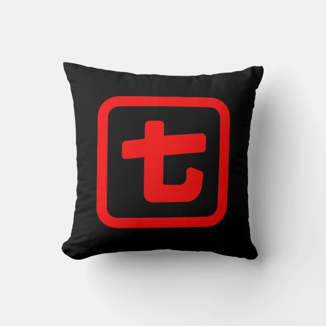 Almofada Número Japonês Sete 七 【Nana】 Kanji (Frente)