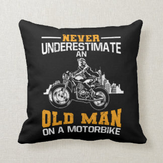 Almofada Nunca Subestime Um Velho Numa Moto