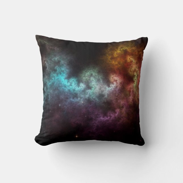Almofada Nuvem de Poeira de Nebula Escuro CRQENH (Frente)