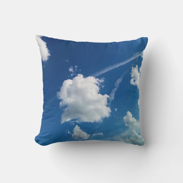 Almofada Nuvens, na luz (Frente)