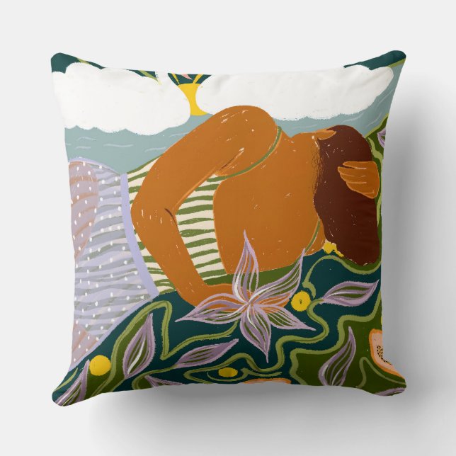 Almofada Nuvens Swan do Dreamer (Verso)