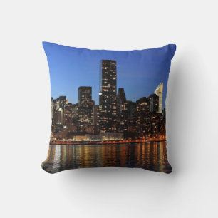 Almofada NYC Nova Iorque Manhattan Night