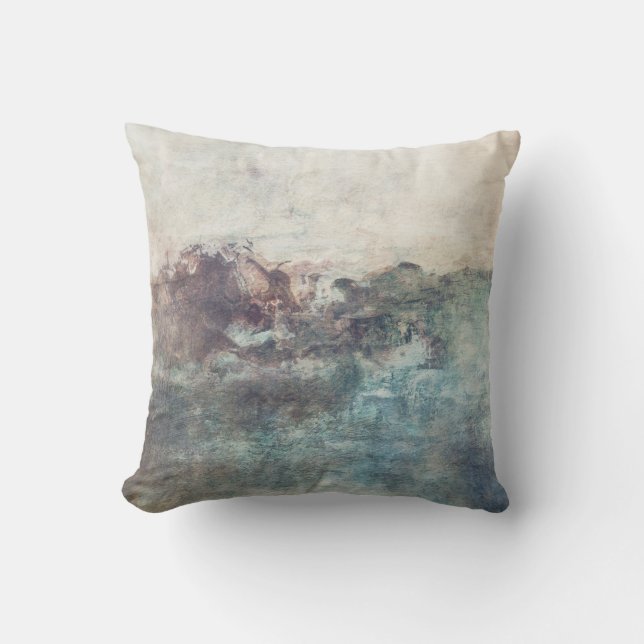 Almofada O abstrato "encontra travesseiro do meu sentido (Frente)