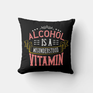 Almofada O Álcool É Uma Vitamina Incompreendida