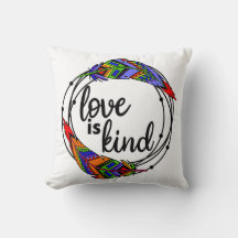 O amor é Travesseiro decorativo