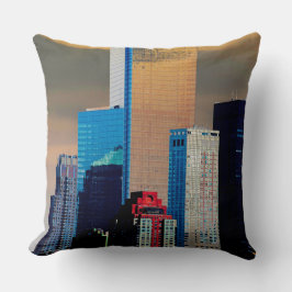 Almofada O amplo Posto do centro financeiro Manhattan Nova