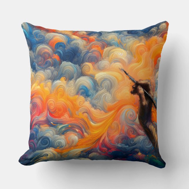 Almofada O artista do céu (Frente)