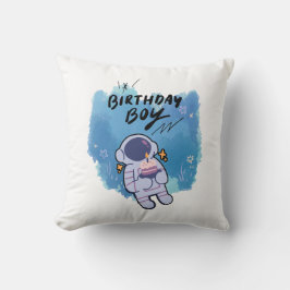 Almofada O Astronauta de Aniversário
