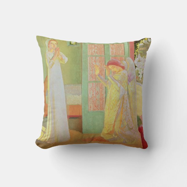 Almofada O aviso, 1913 (Frente)