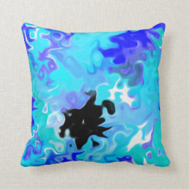 Almofada O Azul Esqueceu-se:  Arte Moderna