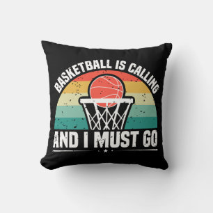 Almofada O basquete está ligando e eu preciso ir