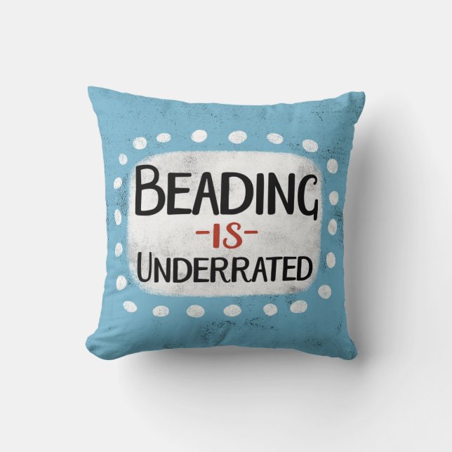 Almofada O Beading Está Subavaliado Ao Travesseiro decorati (Frente)