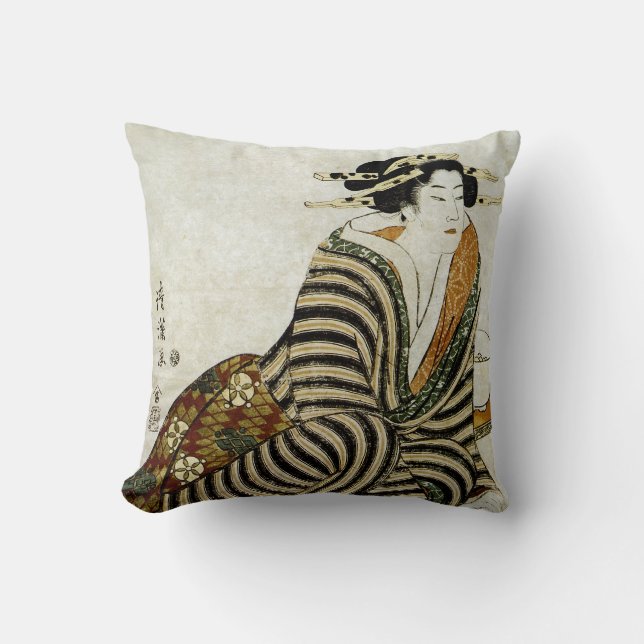 Almofada O bebedor irritado (Frente)