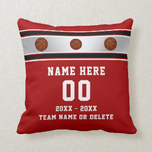 Almofada O branco vermelho personaliza presentes do