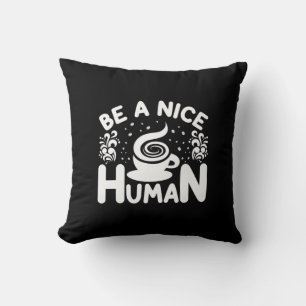 Almofada O Café Arte É Um Bom Humano