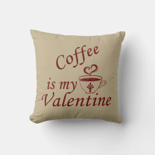 Almofada O café é meu namorado