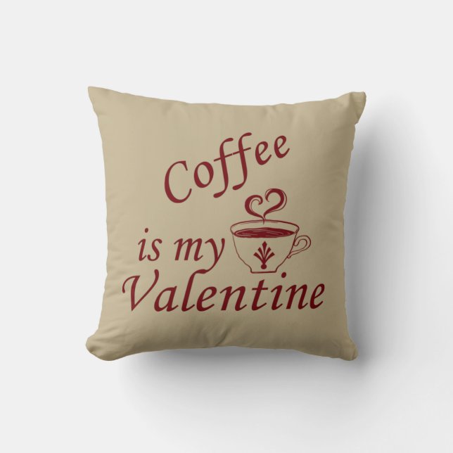 Almofada O café é meu namorado (Frente)