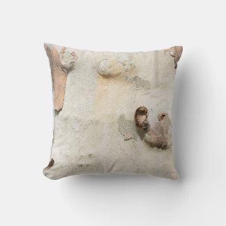 Almofada O camuflado de plátano parece um padrão de casca