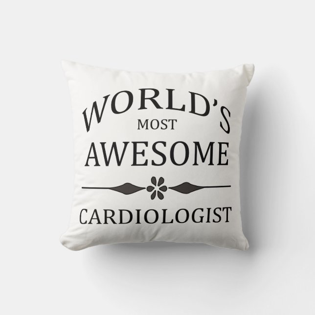 Almofada O cardiologista o mais impressionante do mundo (Frente)