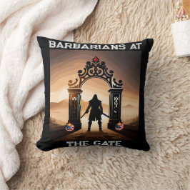 Almofada O cerco: bárbaros em portões da América