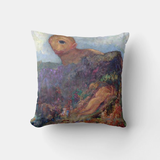 Almofada O Ciclope, Redon, 1898-1900 (Frente)
