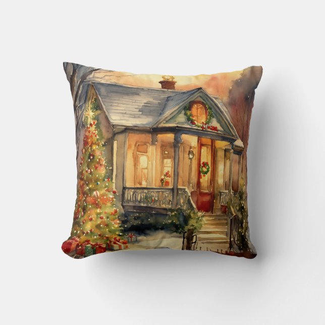 Almofada O conforto 🛋️ Férias começa aqui - Travesseiro de (Frente)