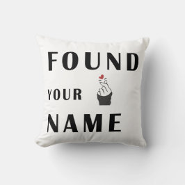 Almofada O Coração Dedo