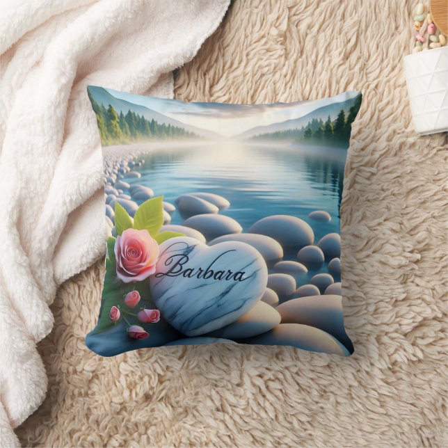 Almofada O Coração do Rio Barbara (Cobertor)