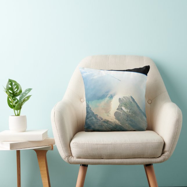 Almofada O Delta Do Rio Irrawaddy Na Birmânia (Myanmar). (Cadeira)